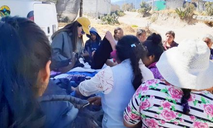 Llega campaña de donación «Huamantla sin frío»al pueblo de Los Pilares