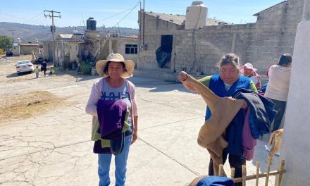 Lleva calor y protección campaña «Huamantla sin frío»a comunidades alejadas del municipio