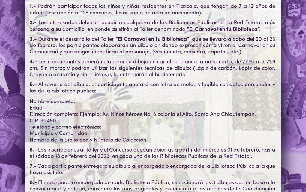 Invita Ayuntamiento de Huamantla a participar en el concurso «Así vivo el carnaval en mi comunidad»