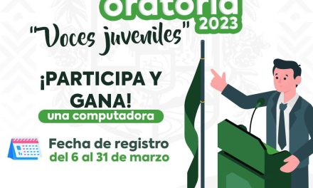 Convoca ayuntamiento de Huamantla a participar en concurso de oratoria «Voces Juveniles 2023»