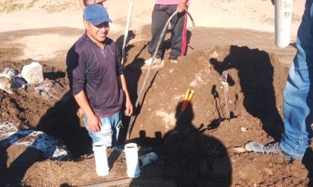 Repara CAPAMH avería por toma ilegal principal perteneciente al pozo San Luis