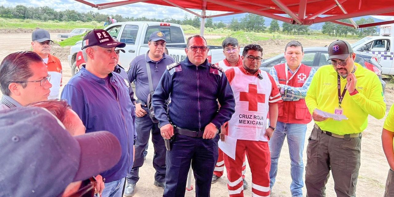Ultiman detalles autoridades municipales, estatales y cuerpos de emergencia para la carrera de carcachas