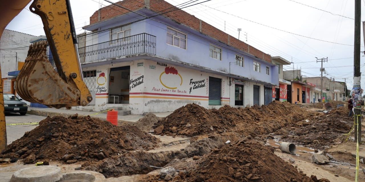 Inicia Ayuntamiento de Chiautempan rehabilitación de calle Durango y la Virgen