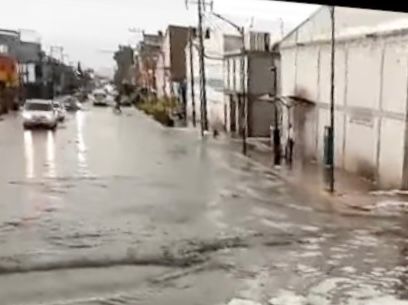Sin afectaciones graves en Chiautempan tras torrencial lluvia