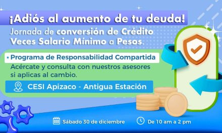 Infonavit invita a nueva jornada de conversión de créditos de VSM a pesos