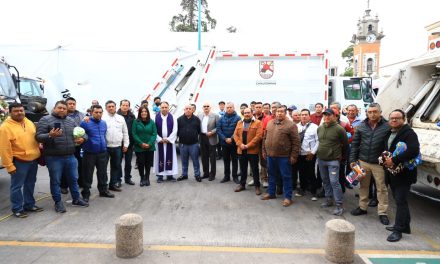 Ayuntamiento de Chiautempan adquiere nuevo camión recolector