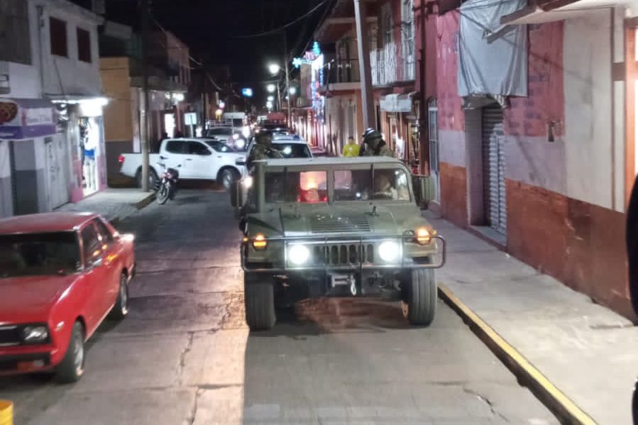 Operativo conjunto entre Policía Municipal de Huamantla y Sedena arroja saldo blanco