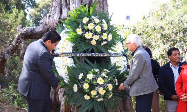 Los Ayuntamientos de Chiautempan y Tecali de Herrera, Puebla, realizan homenaje póstumo a la Generala Carmen Vélez López